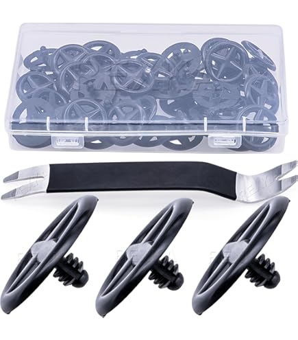 Amazon.com: OAUTOO 20pcs Hood Insulation Retainer Clip for